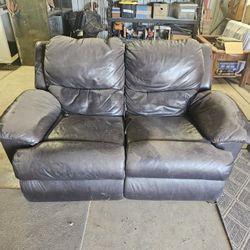 Leather Couch 