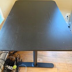 Ikea Bekant Dark Brown Desk 80" X 120"
