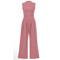 Women’s Pink Jumpsuit 