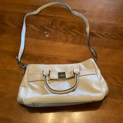 Kate Spade 13 Wide 10 Tall Leather Beige Purse 