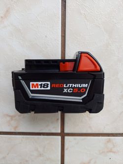 New Milwaukee XC 5.0ah Battery M18.