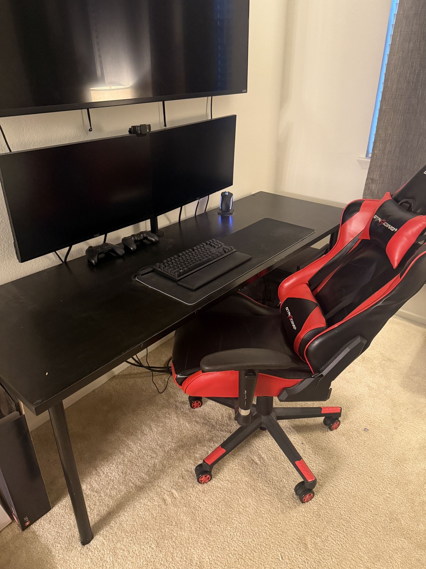 MOVING SALE Full Gaming Setup (Custom PC, Peripherals, Desk, Chair)