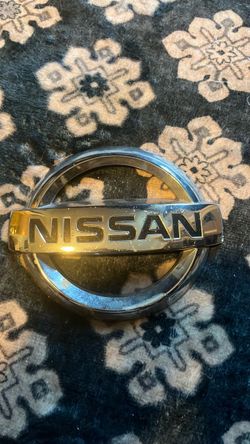 Nissan logo for a car