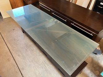 Frosted Glass Piece