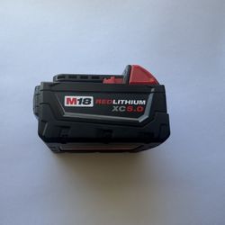 Milwaukee 5.0 Battery