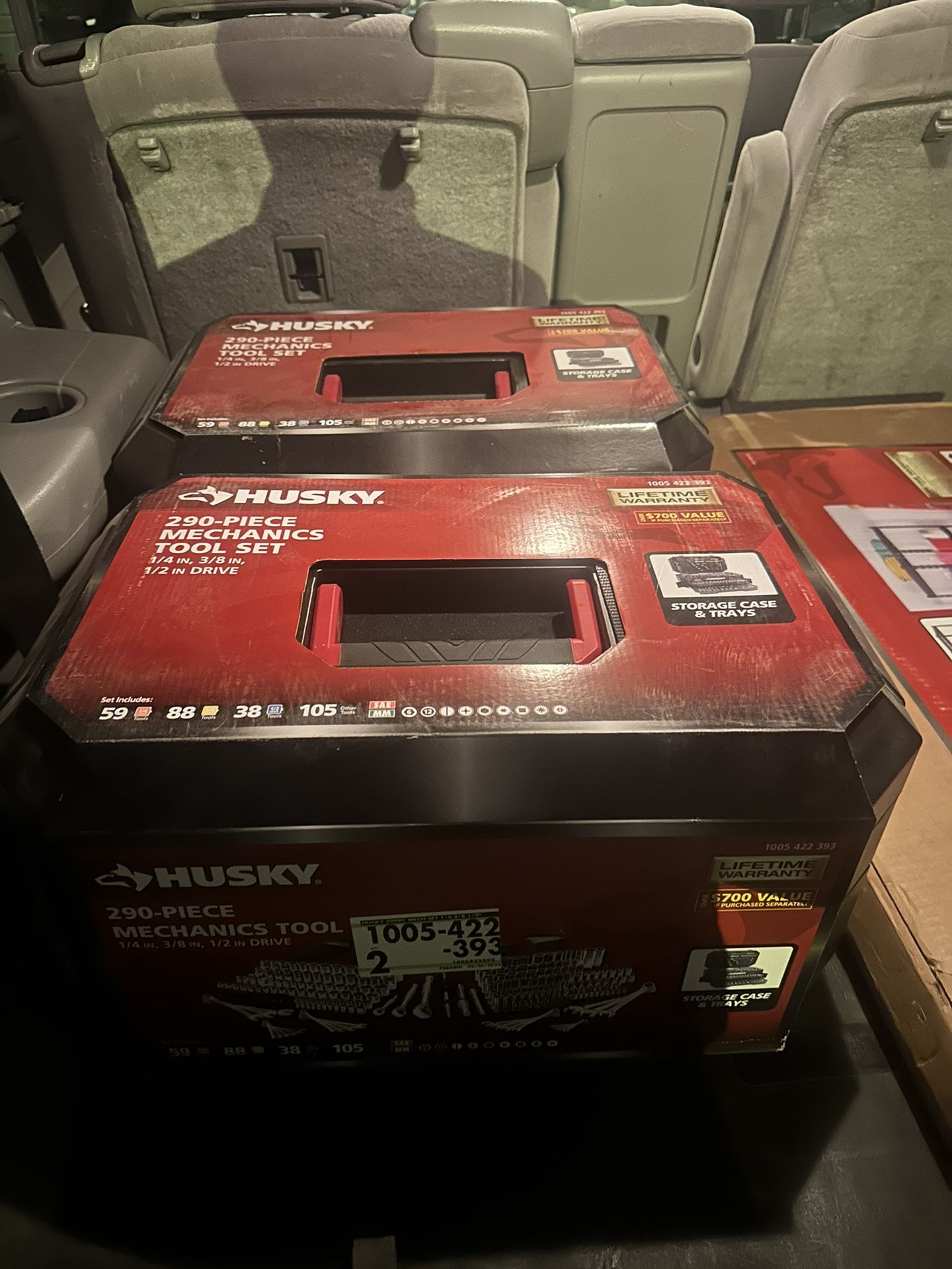 Husky Mechanic Tool Set 290pc