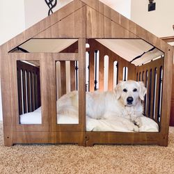 Beautiful WLO®️ Wood dog house