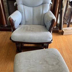 Free Rocking Chair With Foot Rest
