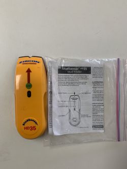 Zircon HD 35 Stud Sensor/ Stud Finder