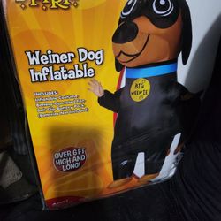 Weiner Dog Inflatable Costume