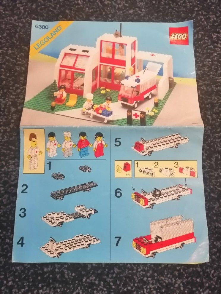 Lego Hospital Building Instructions