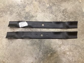 Mulching lawnmower blades, 21 inches long