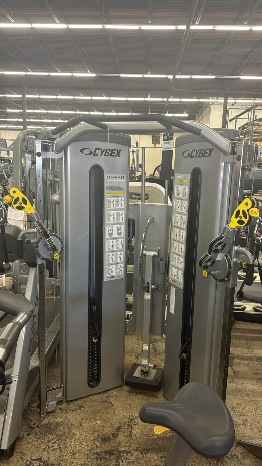 Cybex Bravo Dual Adjustable Cable Crossover 