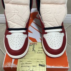 Jordan 1 lost and found size 9