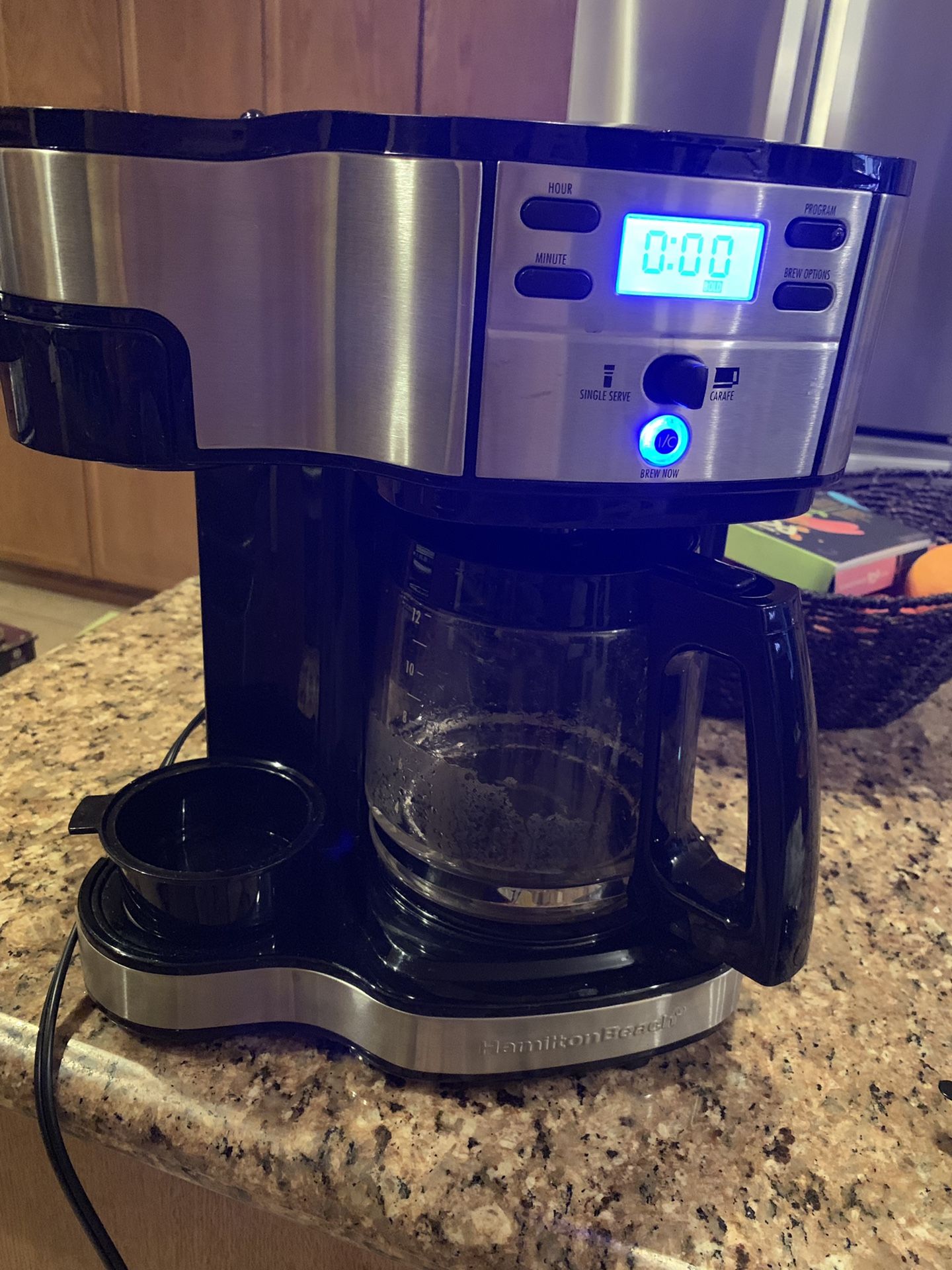 Hamilton Beach Black 2 Way Brewer Coffee Maker