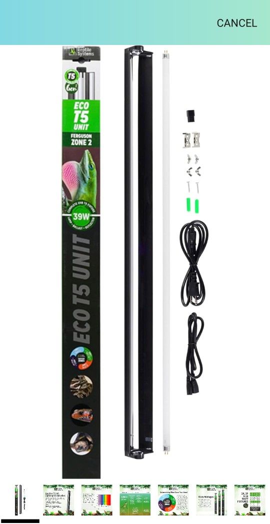 Reptile UVB 39 Watt Zone 2 Brand new