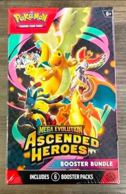 Pokémon TCG Mega Evolution Ascended Heroes Booster Bundle