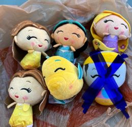 Disney plushie tea cups