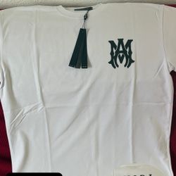 White Amiri Tee