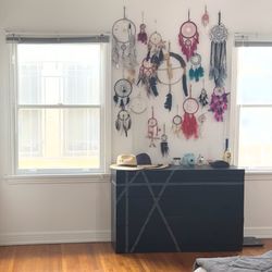 Black Wooden Dresser 