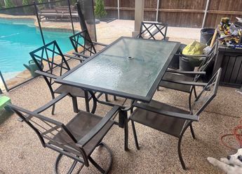 6 Chair Patio Set