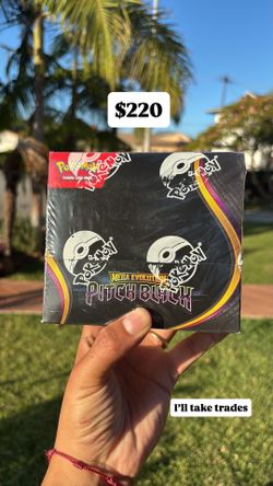 Pokemon TCG Mega Evolutions Pitch Black Booster Box