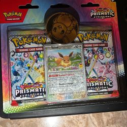 Prismatic Evolutions Blister Pack