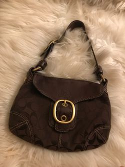 Coach hand bag