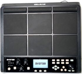 Avatar PD708 Percussion Pad Electronic Drum Sampler Multipad 9-Pads Black
