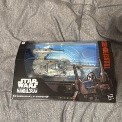 Transformers the mandalorian starfighter
