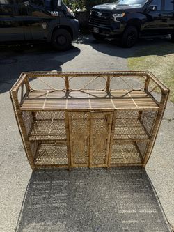 Wicker furniture