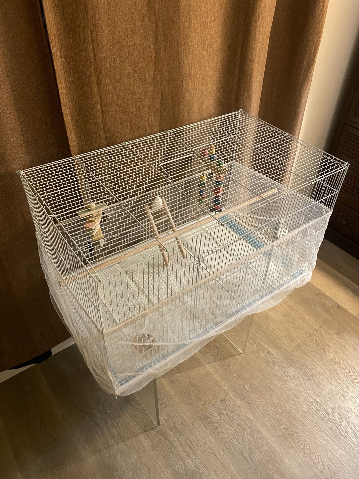 Cage For Bird or Rabbit with waterproof Cover