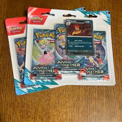 Journey Together 3 Pack Blister
