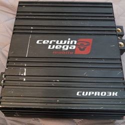  Cerwin-Vega CVPRO3K 3000W Full Range Class D Monoblock Amp Subwoofer Amplifier
Thumbnail for Cerwin-Vega CVPRO3K 3000W Full Range Class D Monoblock A