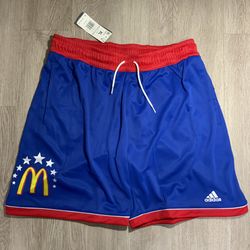 Adidas x Eric Emanuel McDonald's All American Jamfest Shorts GQ4114 2XL NWT