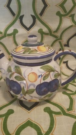 Floral Teapot