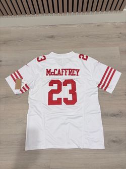 S.F. 49ERS MCCAFFREY JERSEY.