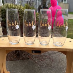Bride Squad Champagne Flute