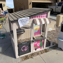 Barbie wooden playhouse