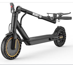 New WERHY folding Electric E Scooter 8.5" Solid Tire 350W Motor 19 MPH App kids adults bike e-scooter