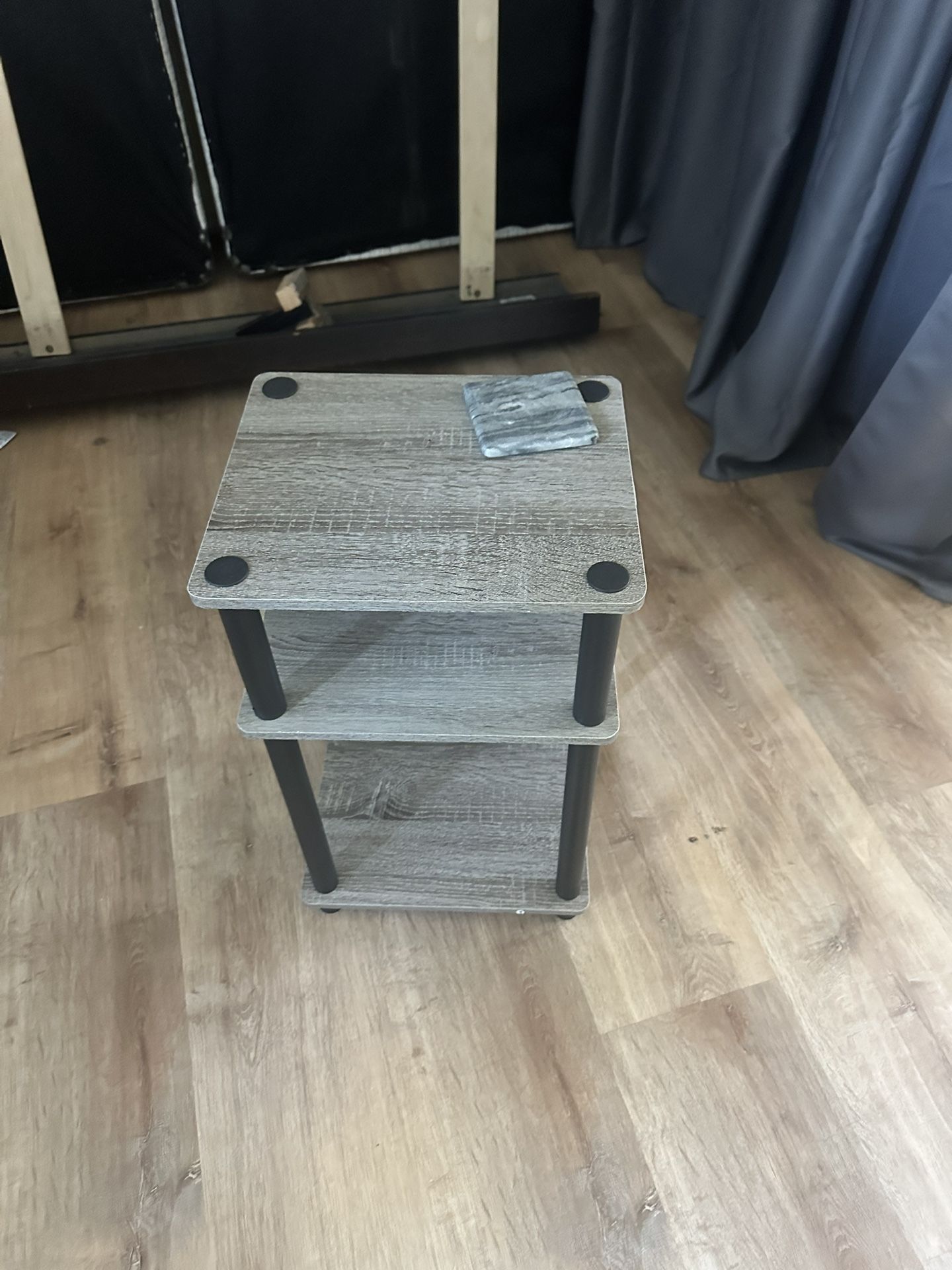 Small Side Table With Two Shelves