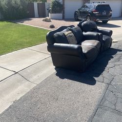 FREE LOVESEAT AND SINGLE SEATER