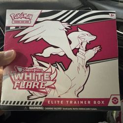 Pokemon White Flare ETB Elite Trainer Box Sealed