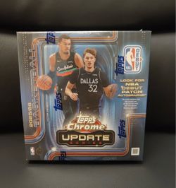 Brand New 2026 Topp Chrome Basketball Mega Box