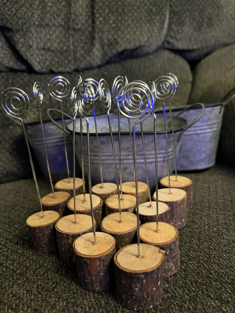 15 Place Card Holders or Picture Holders $10