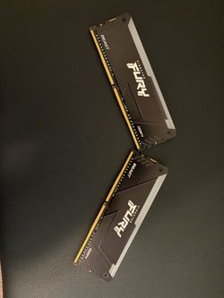 Kingston FURY Beast RGB 32GB (2x16GB) 3200MT/s CL16 DDR4 Desktop Memory KF432C16BB12AK2/32