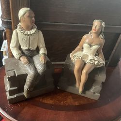 Antique Chalkware  Figurines