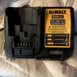 DeWalt 12v/24v Max Lithium Ion Charger 