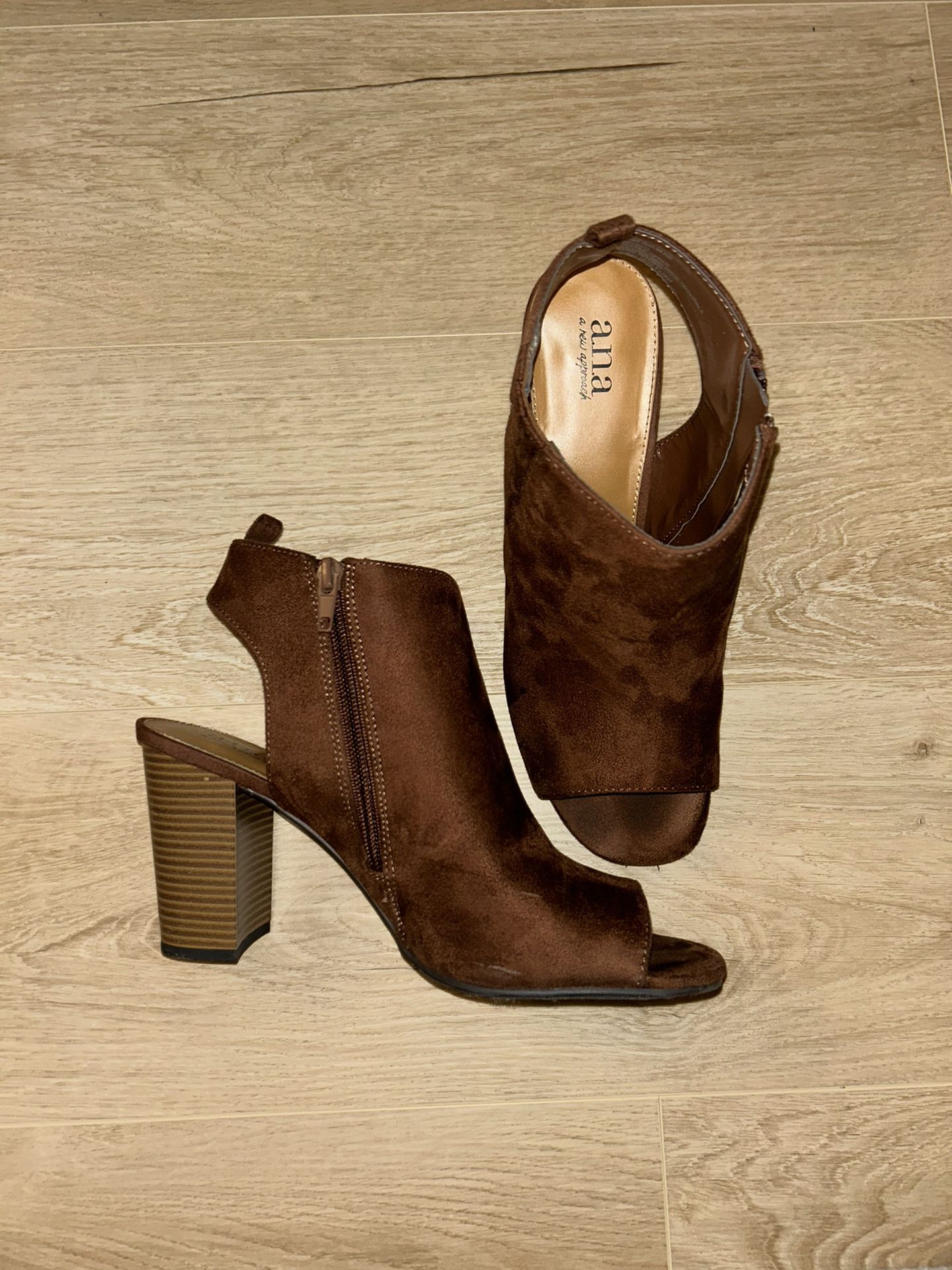 Brown Wedge Shoes