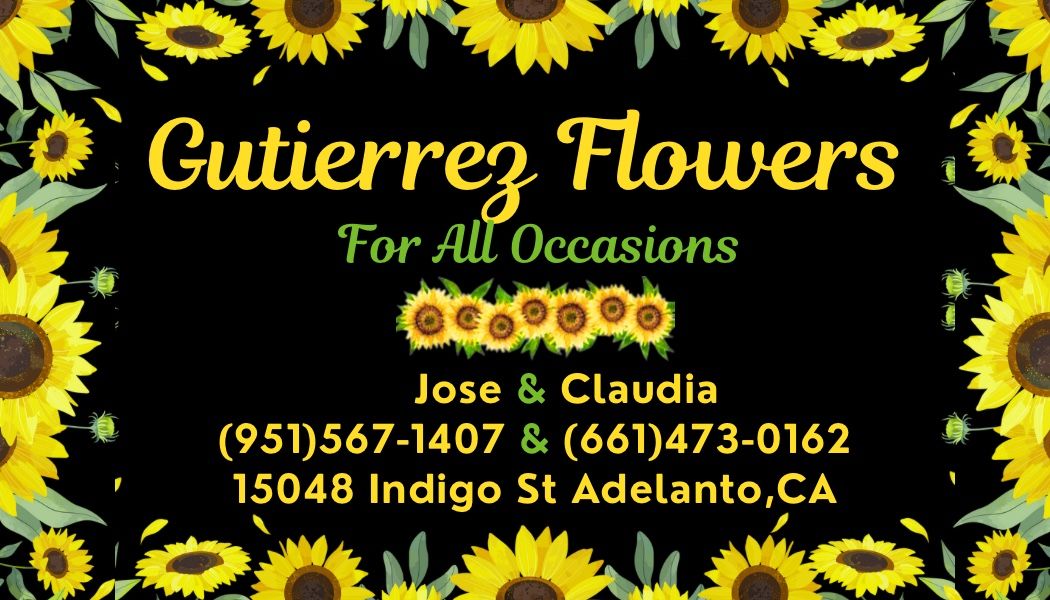 Flowers For All Occasions!